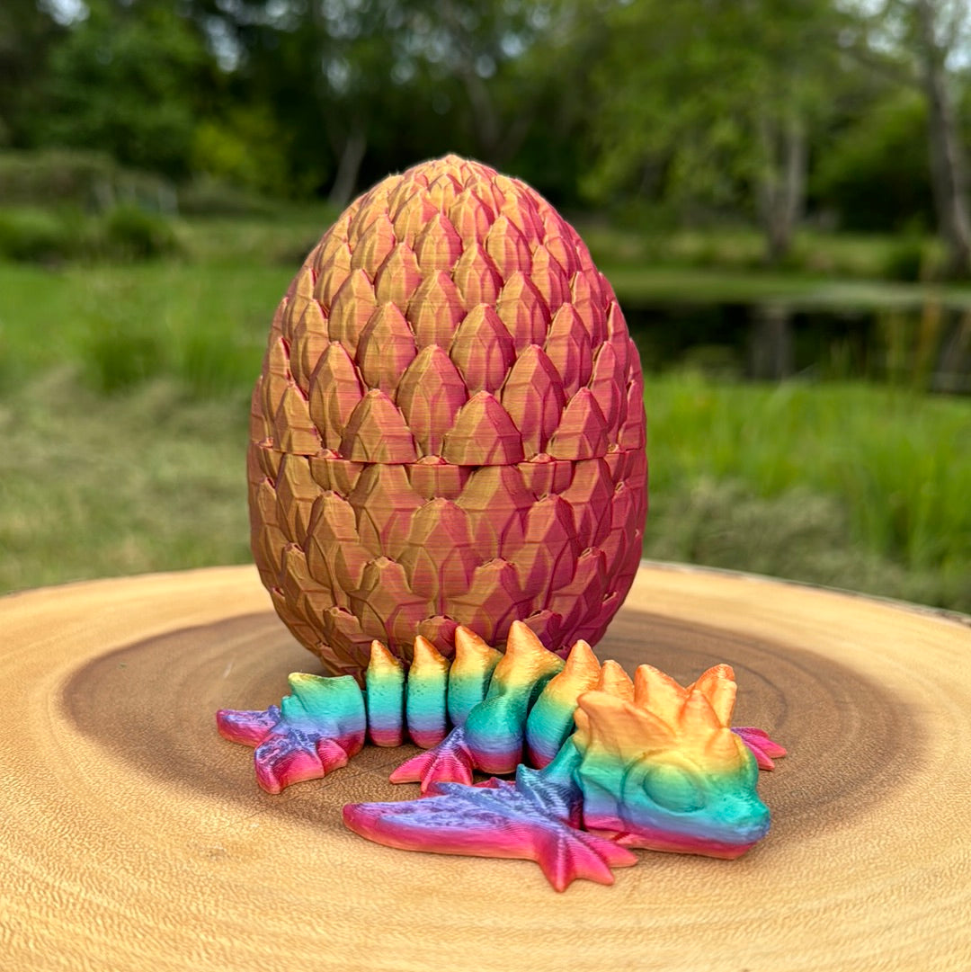 Medium Dragon Egg with Wyvern