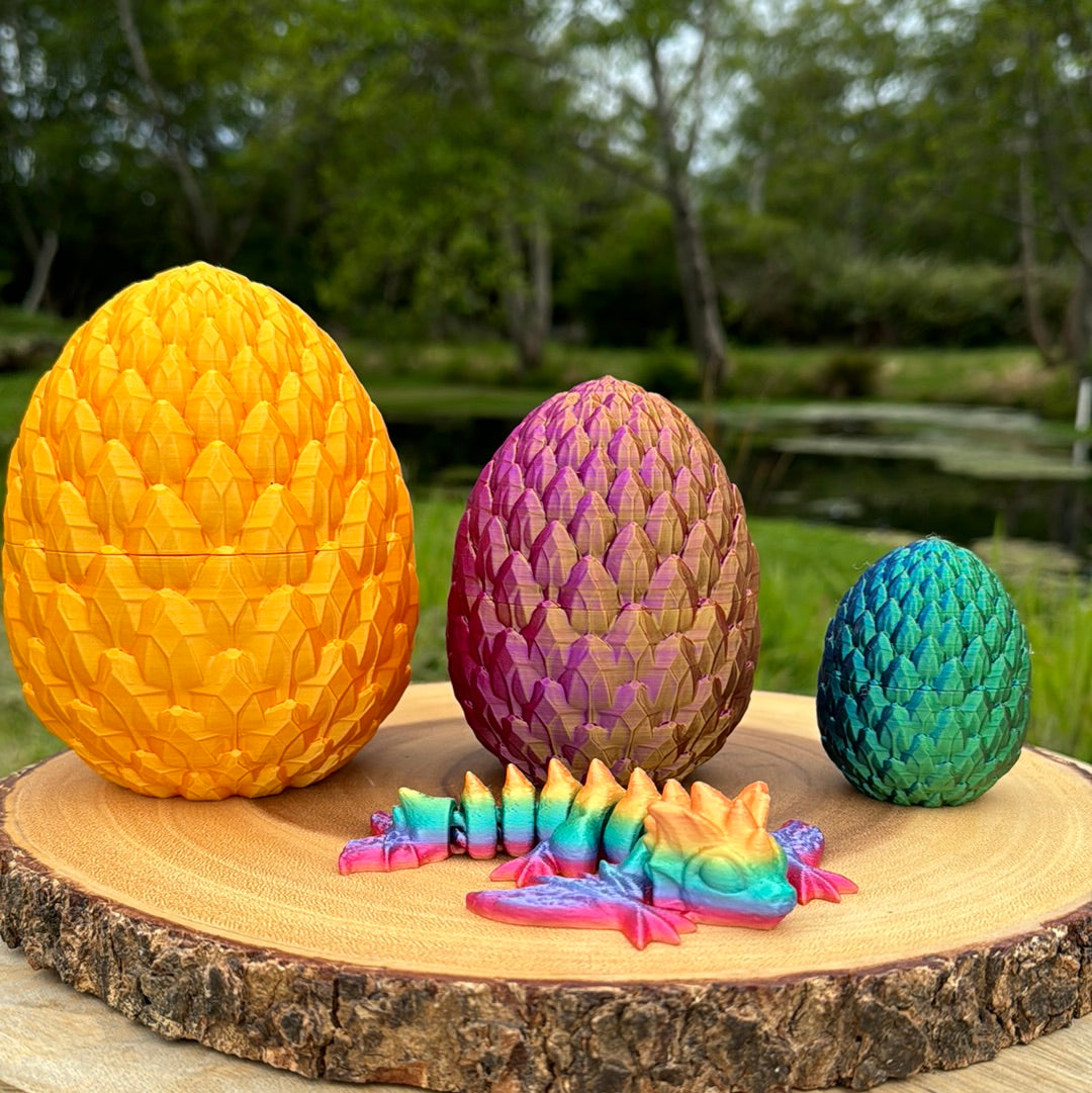 Medium Dragon Egg with Wyvern