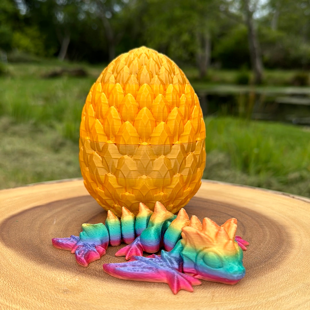 Medium Dragon Egg with Wyvern