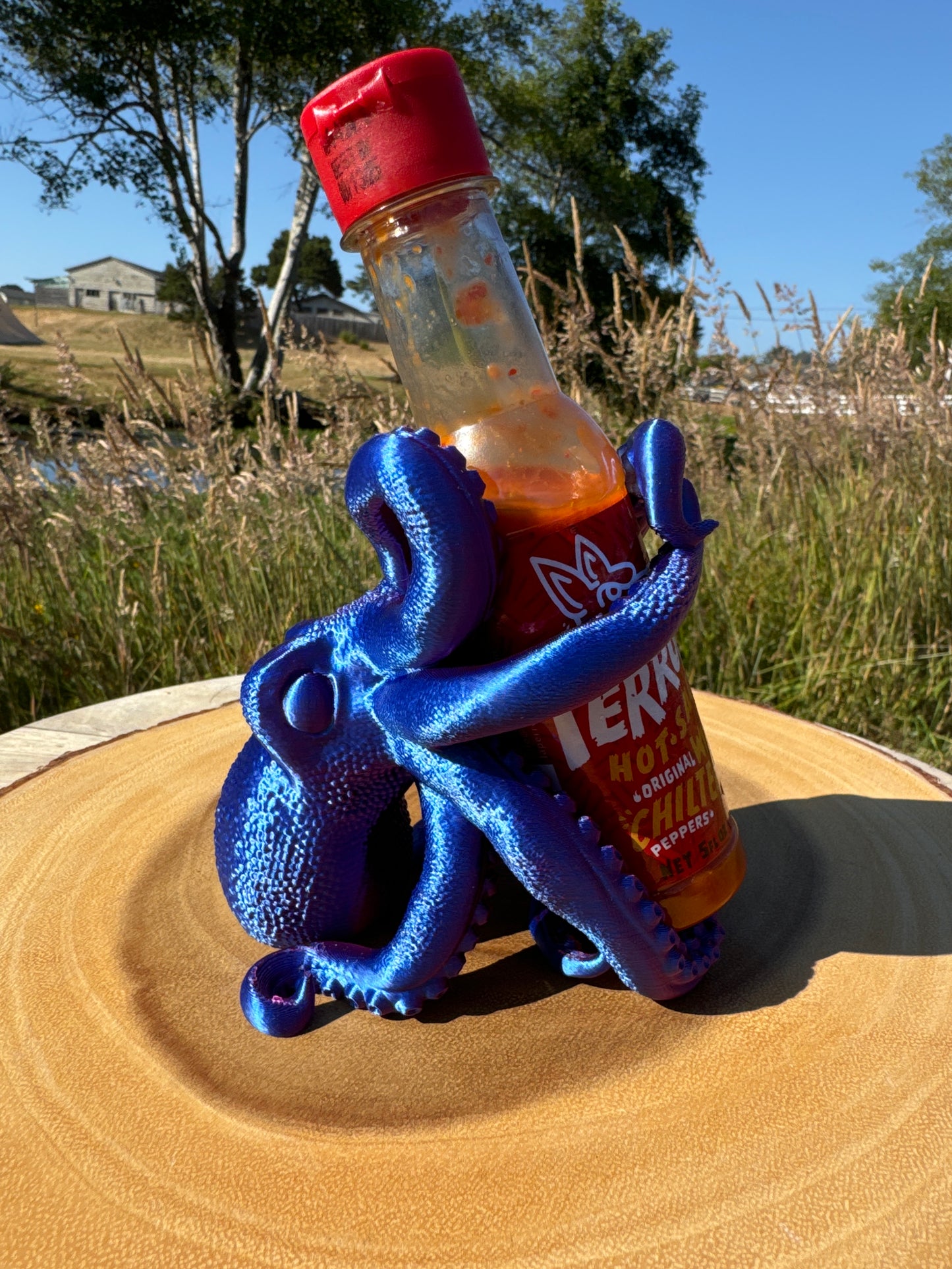 Octopus Hot Sauce Holder