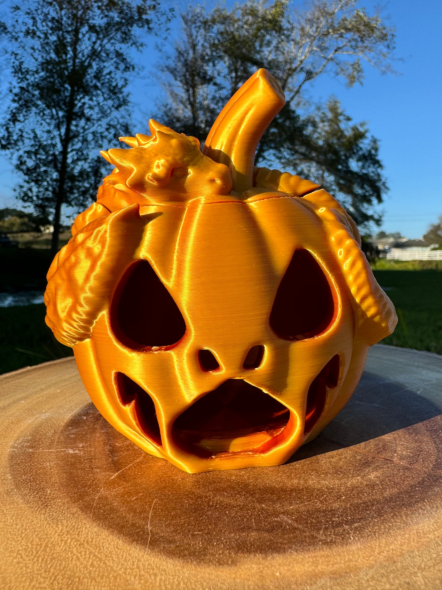 Dragon Jack-o-lantern