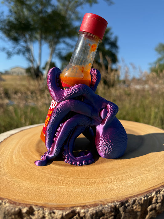 Octopus Hot Sauce Holder