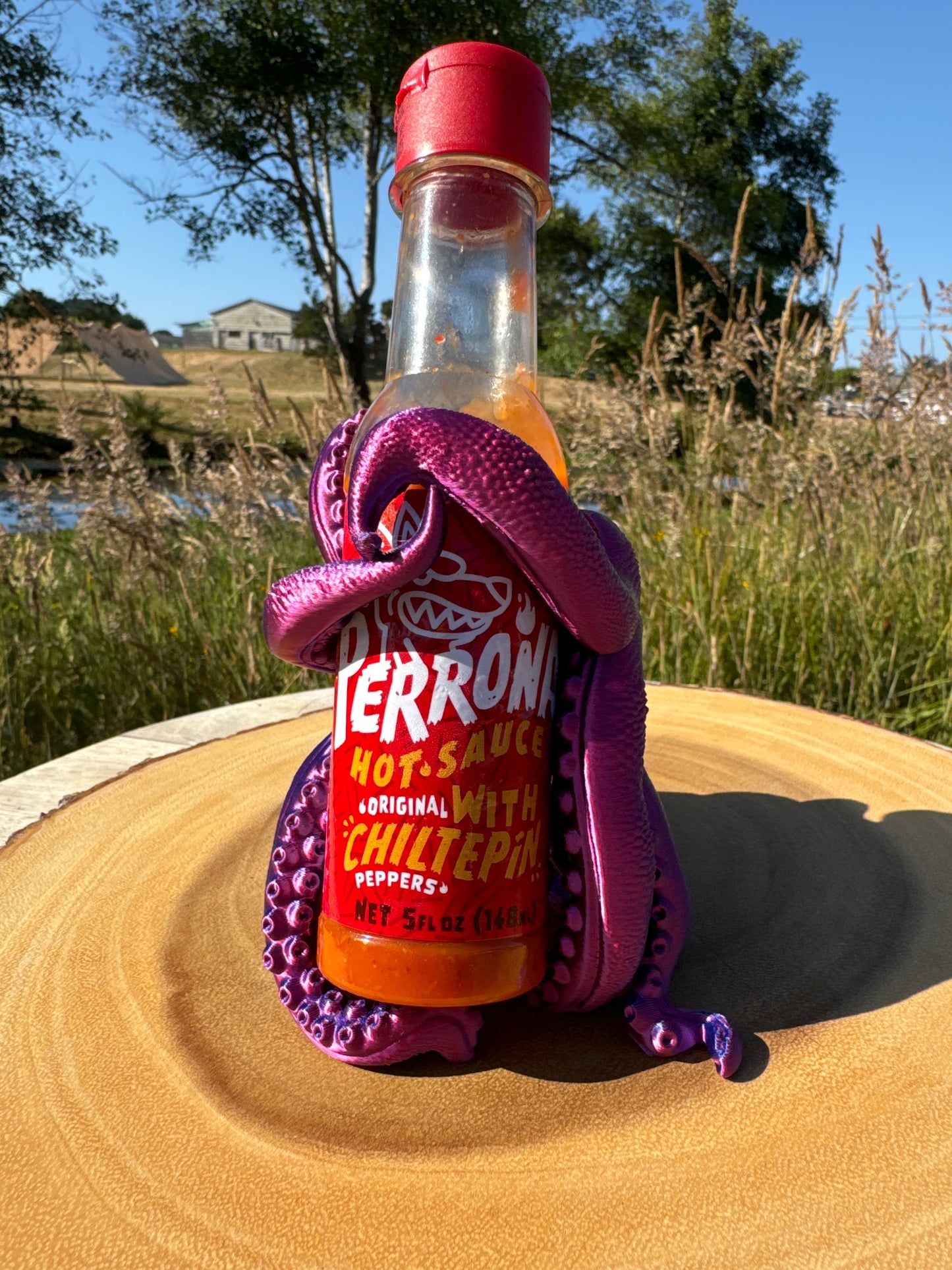 Octopus Hot Sauce Holder