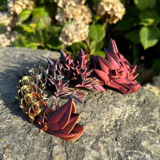 Large Rose Baby Dragon