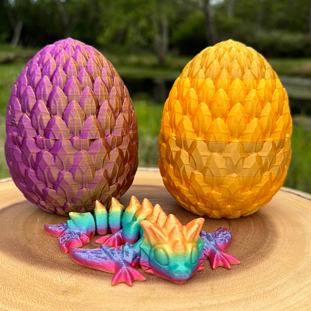 Medium Dragon Egg with Wyvern (surprise dragon color)