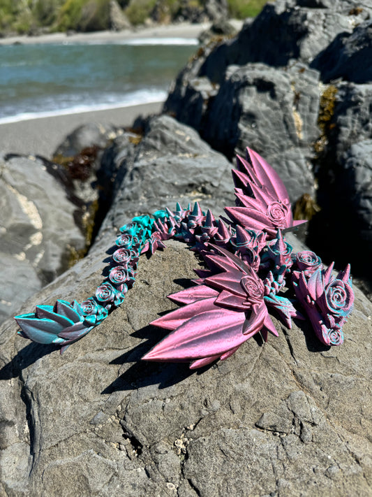 Small Rose Winged Dragon