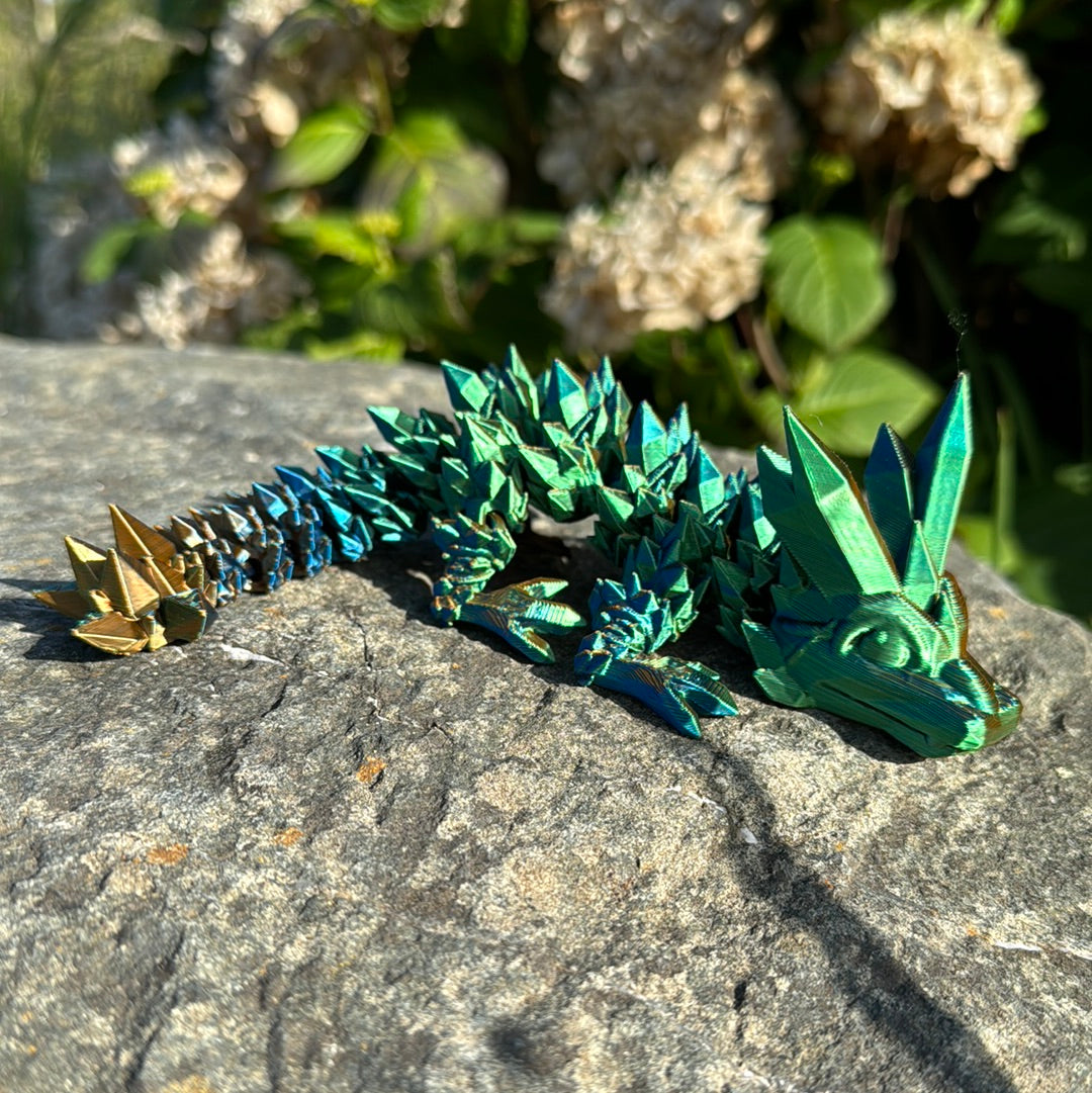 Large Crystal Baby Dragon